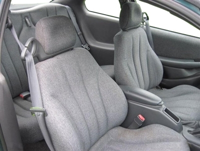 PONTIAC SUNFIRE COUPE Katzkin Leather Seat Upholstery, 1995, 1996, 1997, 1998, 1999, 2000