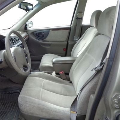 Oldsmobile Cutlass Katzkin Leather Seat Upholstery (split rear seat), 1997, 1998, 1999, 2000