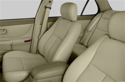 Oldsmobile Intrigue Katzkin Leather Seat Upholstery (split rear seat), 1998, 1999, 2000, 2001, 2002, 2003, 2004