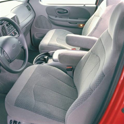 Ford F150 Regular Cab Katzkin Leather Seat Upholstery, 1999 (2 passenger front seat)