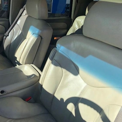 GMC Sierra Regular Cab Katzkin Leather Seat Upholstery (2 passenger front seat), 1999, 2000