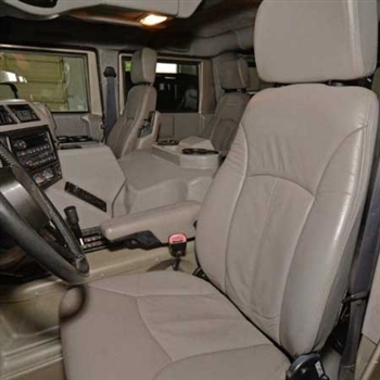 HUMMER H1 Katzkin Leather Seat Upholstery, 1999, 2000, 2001, 2002, 2003, 2004