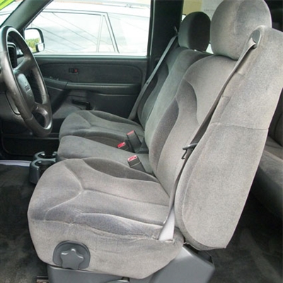 GMC Sierra Crew Cab Katzkin Leather Seat Upholstery (2 passenger front seat), 2001, 2002