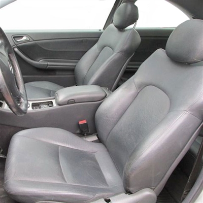 MERCEDES C CLASS COUPE Katzkin Leather Seat Upholstery, 2002, 2003, 2004