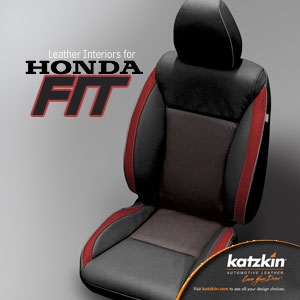 Honda Fit Katzkin Leather Seat Upholstery Kit