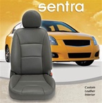Nissan Sentra Katzkin Leather Seat Upholstery Covers