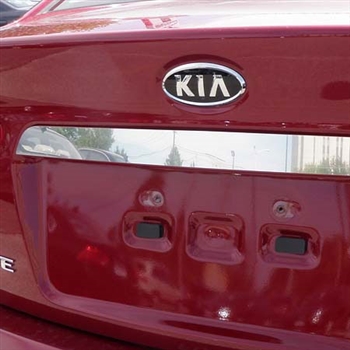 Kia Forte Chrome License Bar Trim, 2010, 2011, 2012, 2013