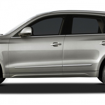 Audi Q5 Chrome Lower Door Moldings, 2009, 2010, 2010, 2011, 2012, 2013, 2014, 2015, 2016, 2017