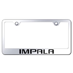 Chevrolet Impala Premium Show Chrome License Plate Frame