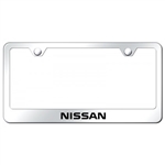 Nissan Chrome License Plate Frame