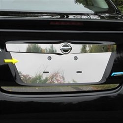 Nissan Versa Sedan Chrome License Plate Bezel, 2012, 2013, 2014, 2015, 2016, 2017, 2018, 2019