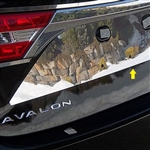 Toyota Avalon Chrome License Plate Bezel, 2013, 2014, 2015, 2016, 2017, 2018