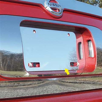 Nissian Maxima Chrome License Plate Bezel, 2004, 2005, 2006, 2007, 2008