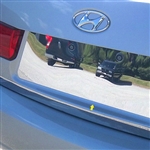 Hyundai Sonata Chrome License Plate Bezel, 2006, 2007, 2008, 2009, 2010