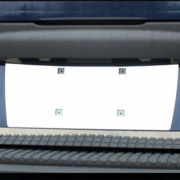 Ford Explorer Chrome License Plate Bezel, 2002, 2003, 2004, 2005, 2006, 2007, 2008, 2009, 2010