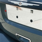 Chrysler Pacifica Chrome License Plate Bezel, 2004, 2005, 2006, 2007, 2008
