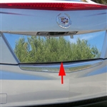 Cadillac ATS Chrome License Plate Bezel, 2015, 2016, 2017, 2018