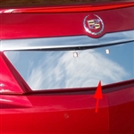 Cadillac CTS Sedan Chrome License Plate Bezel, 2014, 2015, 2016, 2017, 2018, 2019