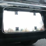 Lincoln MKZ Chrome License Plate Bezel with Surround Trim, 2007, 2008