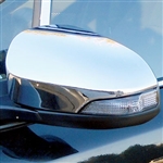 Toyota Corolla Chrome Mirror Covers, 2014, 2015, 2016