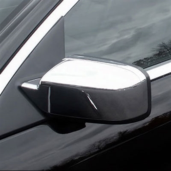 Lincoln MKZ Chrome Mirror Covers, 2007, 2008, 2009, 2010, 2011, 2012