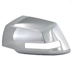 Chevrolet Traverse Chrome Mirror Covers, 2009, 2010, 2011, 2012, 2013, 2014, 2015, 2016, 2017