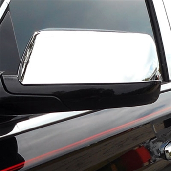 GMC Yukon Chrome Mirror Covers, 2015, 2016, 2017, 2018, 2019, 2020