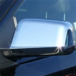 Lincoln MKX Chrome Mirror Covers, 2007, 2008, 2009, 2010, 2011, 2012, 2013, 2014, 2015
