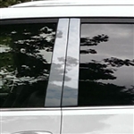 Lexus GX460 Chrome Pillar Post Trim, 4pc 2010, 2011, 2012, 2013, 2014, 2015, 2016, 2017, 2018, 2019, 2020