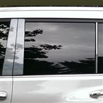 Lexus GX460 Chrome Pillar Post Trim, 6pc set, 2010, 2011, 2012, 2013, 2014, 2015, 2016, 2017, 2018, 2019, 2020