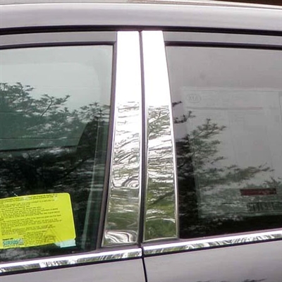 Kia Sorento Chrome Pillar Post Trim, 4pc. Set, 2011, 2012, 2013, 2014, 2015