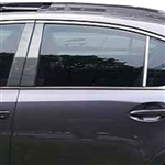 Lexus GS Chrome Pillar Post Trim, 6pc., 2013, 2014, 2015, 2016, 2017, 2018, 2019, 2020