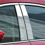 Mazda 6 Chrome Pillar Post Trim 4pc 2014, 2015, 2016, 2017, 2018, 2019, 2020, 2021