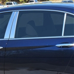 Honda Accord Sedan Chrome Pillar Post Trim, 2016, 2017