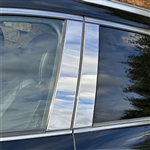 Mazda CX-9 Chrome Pillar Post Trim, 4pc 2016, 2017, 2018, 2019, 2020, 2021, 2022, 2023