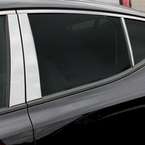 Kia Stinger Chrome Pillar Post Trim, 2018, 2019, 2020, 2021, 2022