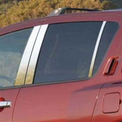 Infiniti QX56 Chrome Pillar Post Trim, 2004, 2005, 2006, 2007, 2008, 2009, 2010