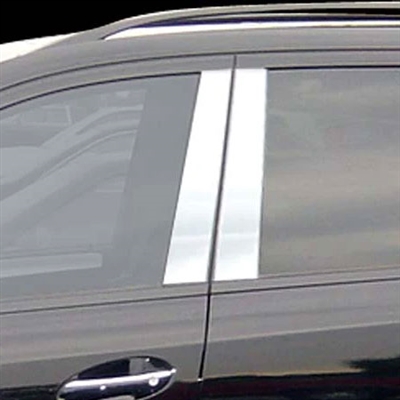 Mercedes ML Chrome Pillar Post Trim, 2006, 2007, 2008