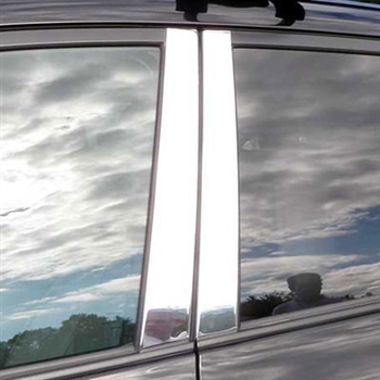 Toyota Rav4 Chrome Pillar Post Trim, 4pc 2006, 2007, 2008, 2009, 2010, 2011, 2012