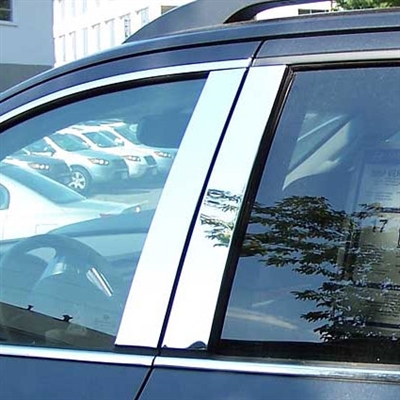 Hyundai Veracruz Chrome Pillar Post Trim, 2007, 2008, 2009, 2010, 2011, 2012