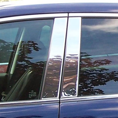 Mazda CX-9 Chrome Pillar Post Trim, 4pc 2007, 2008, 2009, 2010, 2011, 2012, 2013, 2014, 2015
