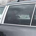 Toyota Highlander Chrome Pillar Post Trim, 6pc. Set, 2008, 2009, 2010, 2011, 2012, 2013