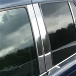 GMC Envoy Chrome Pillar Post Trim, 2002, 2003, 2004, 2005, 2006, 2007, 2008, 2009