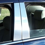 Cadillac STS Chrome Pillar Post Trim, 4pc. Set, 2005, 2006, 2007, 2008, 2009, 2010, 2011