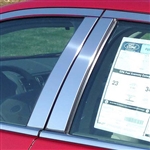 Ford Fusion Chrome Pillar Post Trim,  2006, 2007, 2008, 2009, 2010, 2011, 2012