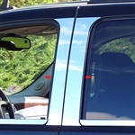 GMC Yukon Chrome Pillar Post Trim, 2007, 2008, 2009, 2010, 2011, 2012, 2013, 2014