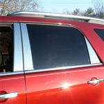 Saturn Outlook Chrome Pillar Post Trim, 2007, 2008, 2009, 2010