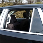 Ford Edge Chrome Pillar Post Trim, 2007, 2008, 2009, 2010, 2011, 2012, 2013, 2014