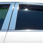 Cadillac CTS Sport Wagon Chrome Pillar Post Trim, 4pc 2010, 2011, 2012, 2013, 2014