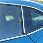 Chevrolet Camaro Chrome Pillar Post Trim, 2010, 2011, 2012, 2013, 2014, 2015